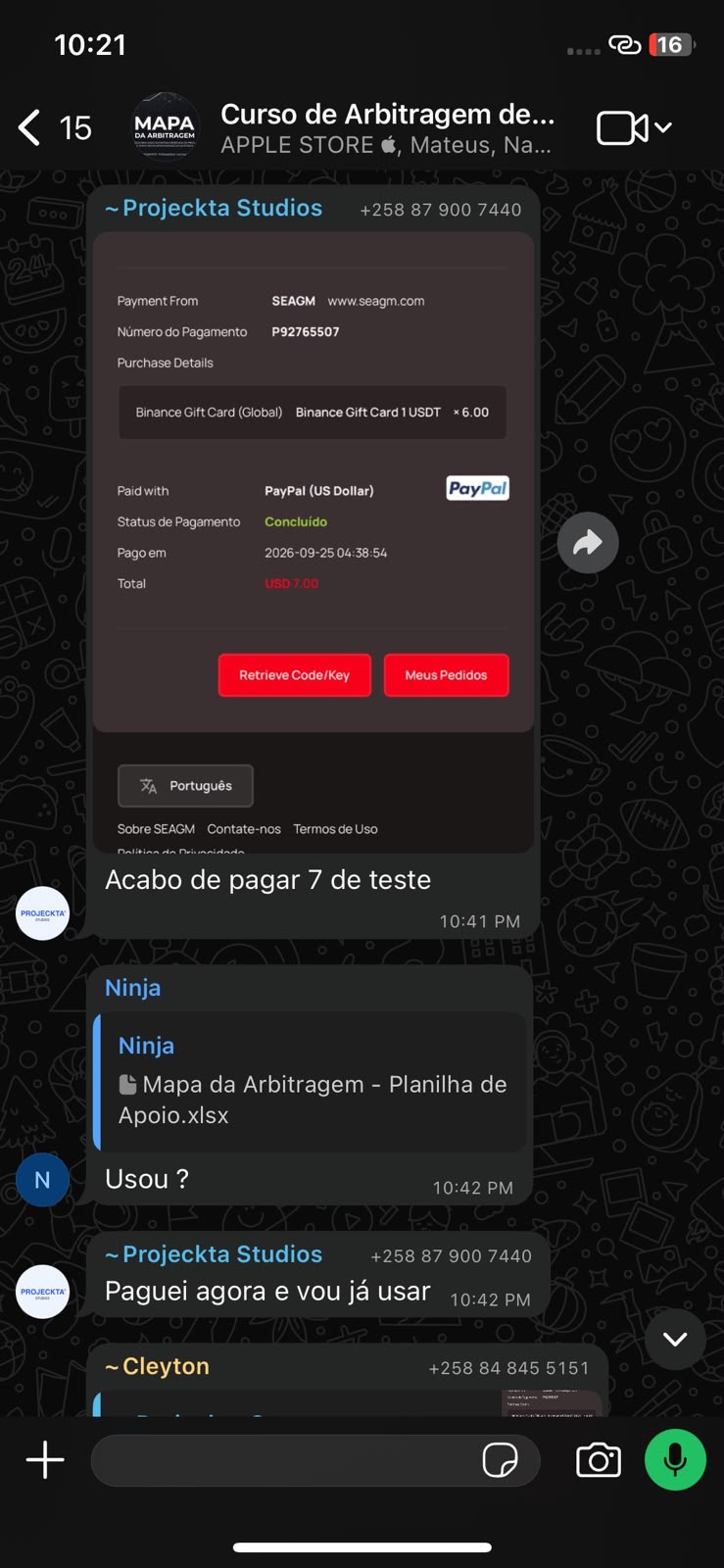 Print partilhado por aluno